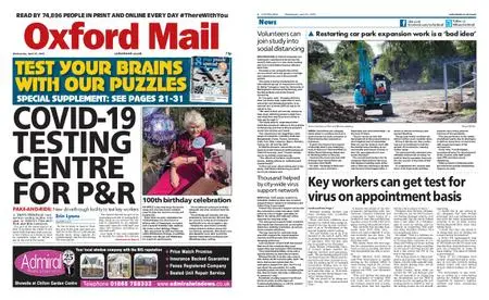 Oxford Mail – April 22, 2020