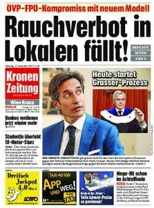 Kronen Zeitung - 12. Dezember 2017
