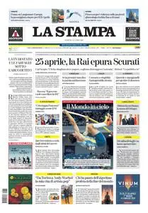 La Stampa Savona - 21 Aprile 2024