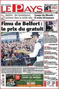 Le Pays - Mardi 18 mai 2010