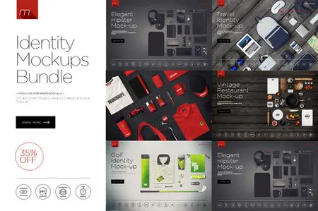 CreativeMarket - Identity Bundle VOL.2 / 5in1