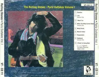 The Rolling Stones - Paris Outtakes Vol. I & II (1990) {Vigotone}