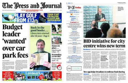 The Press and Journal Highlands and Islands – March 24, 2018