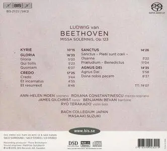 Bach Collegium Japan & Masaaki Suzuki - Beethoven: Missa solemnis, Op. 123 (2018)