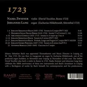 Nadja Zwiener, Johannes Lang - 1723: Bach, Bertali, Biber, Corelli, Pisendel (2023)
