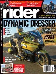 Rider Magazine – October 2018