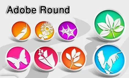 Adobe Round Icons