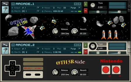 0TH3Rside Arcade Retro Game Sound KONTAKT