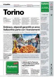 la Repubblica Torino - 2 Marzo 2018