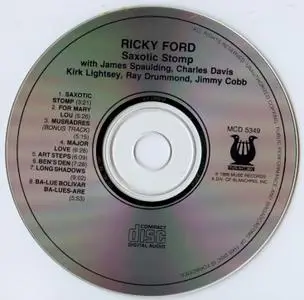 Ricky Ford - Saxotic Stomp (1988) {Muse MCD5349 rec 1987}