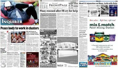 Philippine Daily Inquirer – April 11, 2015
