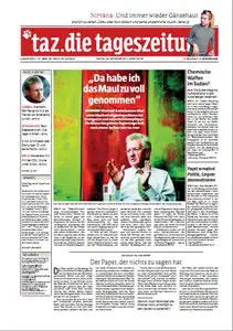 Tageszeitung TAZ vom 23 September 2011