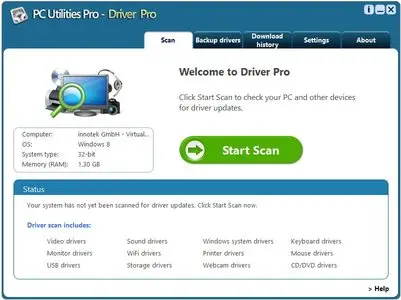 PC Utilities Pro Driver Pro 3.2.0.2