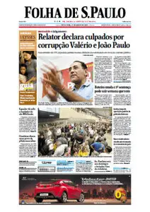 Jornal Folha de São Paulo - 17 de agosto de 2012 - Sexta