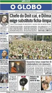 Jornal O Globo - 26 de julho de 2011