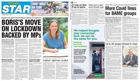 Shropshire Star Shrewsbury Edition – August 01, 2020