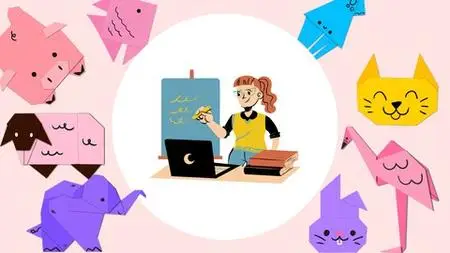 Basic Japanese Language With Origami Craft For Beginners
