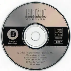 VA - HDCD Sampler (1992, Reference Recordings # RR-S3CD) [RE-UP]