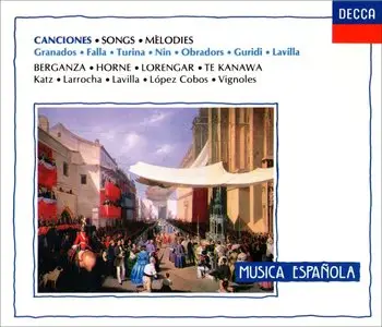 Granados-Falla-Turina-Nin-Obradors - Canciones Espanolas (Berganza-Horne-Lorengar-Te Kanawa-de Larrocha)