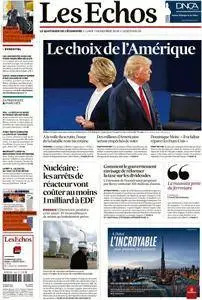 Les Echos du Lundi 7 Novembre 2016