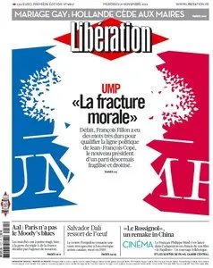 Libération du Mercredi 21 Novembre 2012