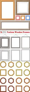 Vectors - Various Wooden Frames