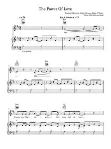 The Power Of Love - Frankie Goes To Hollywood, Gabrielle Aplin (Piano-Vocal-Guitar (Piano Accompaniment))