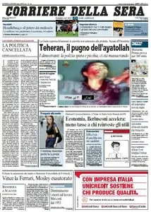 Il Corriere della Sera (25-06-09)