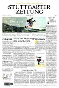 Stuttgarter Zeitung Blick vom Fernsehturm - 17. April 2018