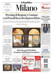 la Repubblica Milano - 29 Ottobre 2024