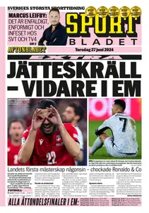 Sportbladet - 27 Juni 2024