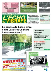 L'écho de Vibraye - 31 Juillet 2025
