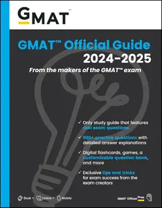 GMAT Official Guide 2024-2025: Book + Online Question Bank (GMAT Official Guides)