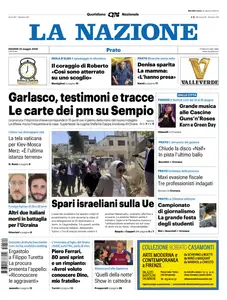 La Nazione Prato - 22 Maggio 2025