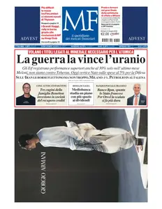 Milano Finanza - 24 Giugno 2025