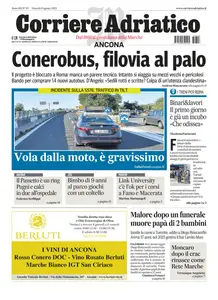 Corriere Adriatico Ancona - 8 Agosto 2025