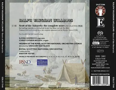 Martin Yates, Royal Scottish National Orchestra - Ralph Vaughan Williams: Scott of the Antarctic - the complete score (2017)