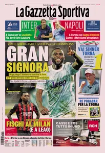 La Gazzetta dello Sport - 12 Aprile 2026