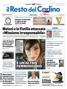 Il Resto del Carlino Macerata - 25 Settembre 2025