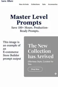 5 Master AI Prompts: Professional Templates for Websites, Web Apps, E-commerce, Dashboards & API Documentation