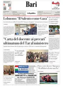 la Repubblica Bari - 14 Ottobre 2025