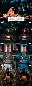 Halloween Moodscapes Lightroom Presets X57FR5Y