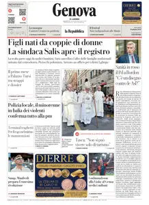 la Repubblica Genova - 25 Giugno 2025