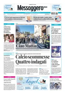 Messaggero Veneto Gorizia - 18 Gennaio 2025