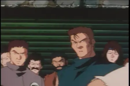 Hunter x Hunter (1999 S01E08 008 Magician x Smile x Wild Animal Warning judo