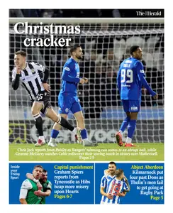 The Herald Sport (Scotland) - 27 December 2024