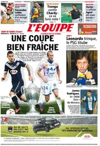L'Equipe - Vendredi 31 Mai 2013
