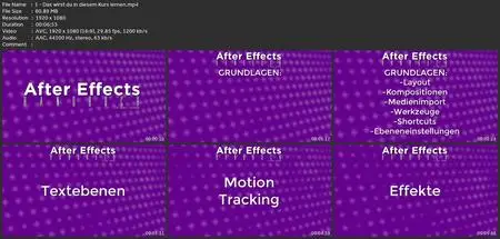 Adobe After Effects Cc  - Lerne Alles Von A-Z !