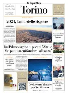 la Repubblica Torino - 31 Dicembre 2023