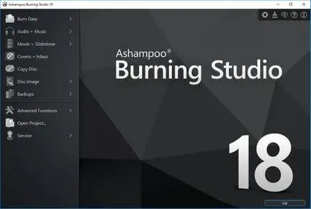 Ashampoo Burning Studio 18.0.8.1 Multilingual Portable